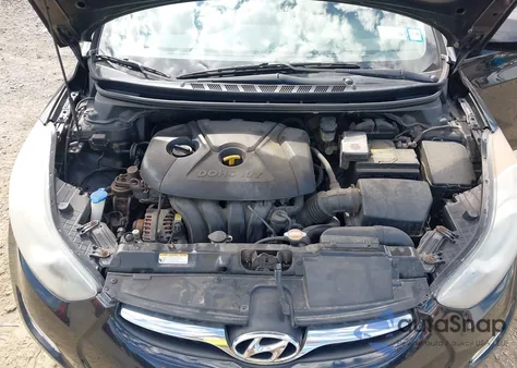 2012 Hyundai Elantra Gls from USA, damaged, VIN 5NPDH4AE0CH133280